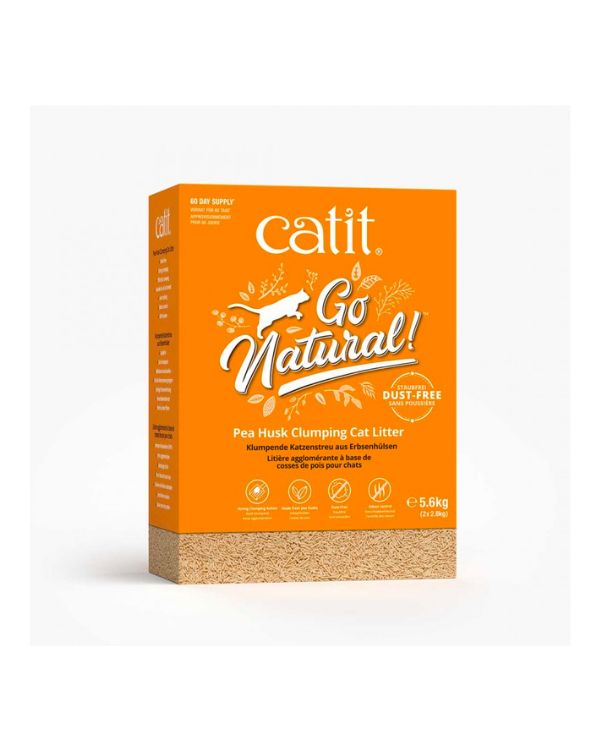 Areia Catit Go natural 5,6kg