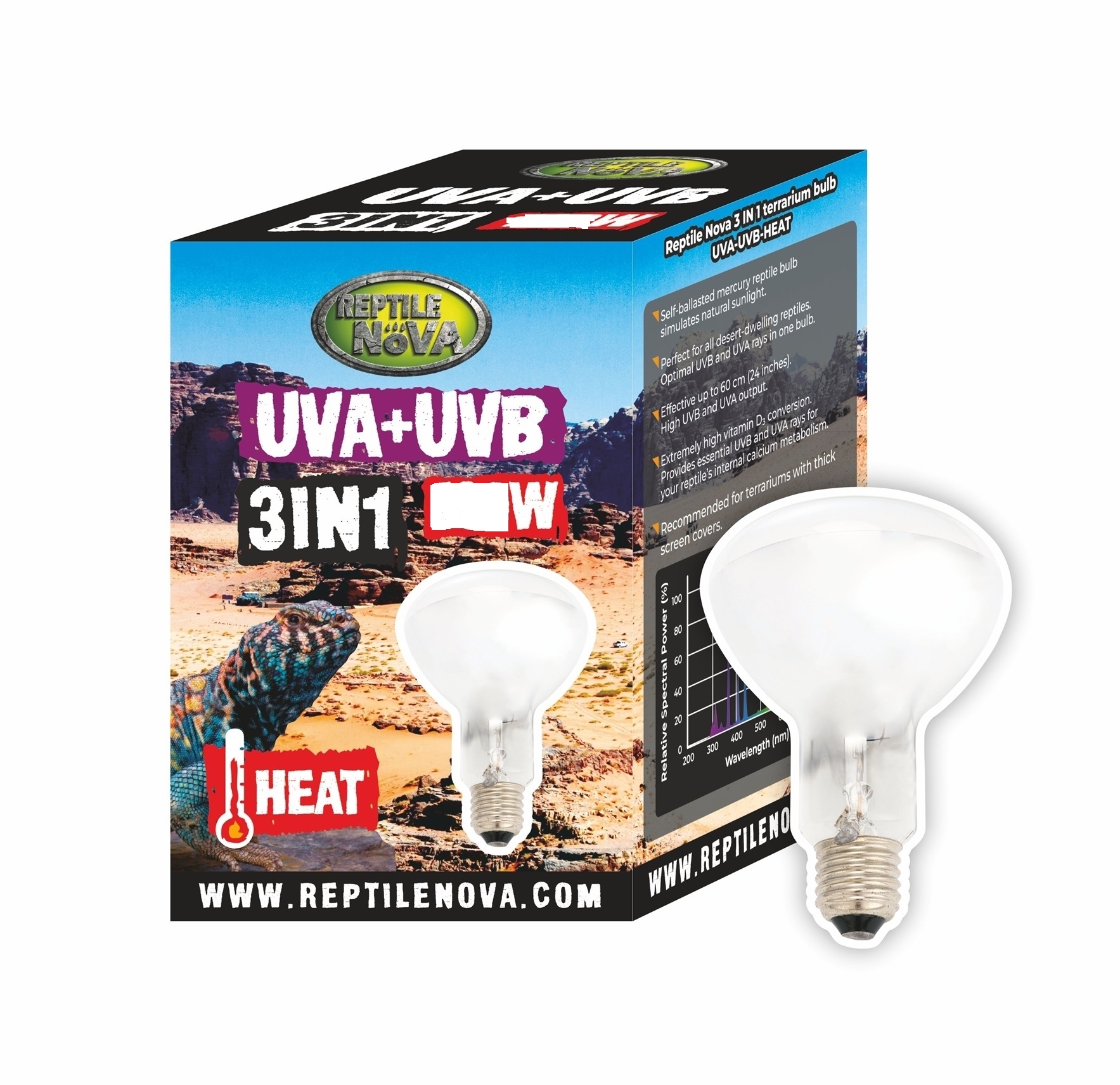 Lâmpada 3in1 160W